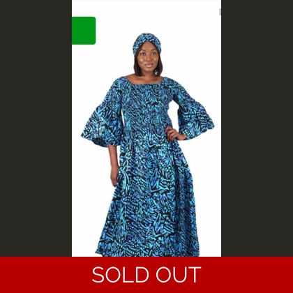 Ankara Dresses- Long